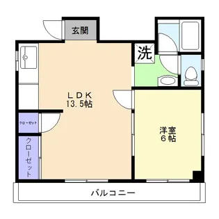 ララス湘南【3階】の間取り