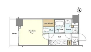 東京都目黒区青葉台4【マンション】の間取り