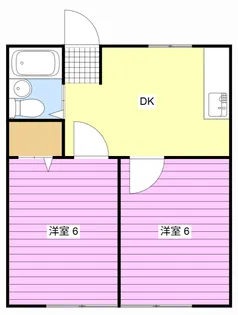 彩輝8 B【1階】の間取り