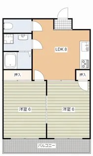 エスタビルド【2階】の間取り