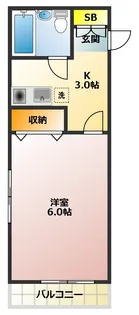 サンラブハイム【2階】の間取り