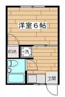 ローズハウス【1階】の間取り