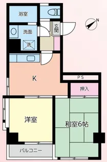 KTビル【6階】の間取り