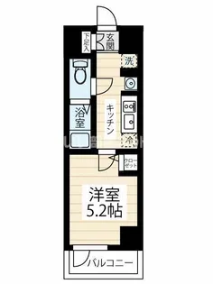 HY’s MAXIV 立川錦町【4階】の間取り