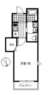 JC street Kagura【3階】の間取り