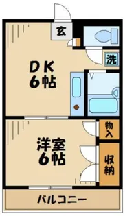 レオパレスYAGAKE(9888)【1階】の間取り