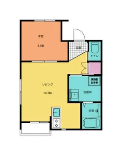 東京都町田市中町4【アパート】の間取り