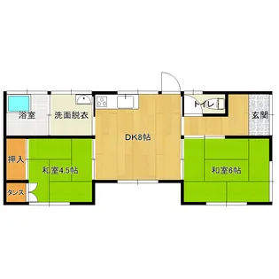 宮崎県都城市郡元2【一戸建】の間取り