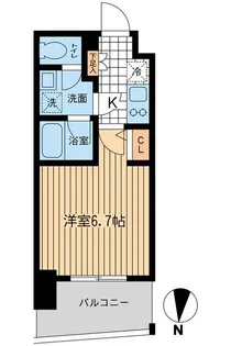 東京都板橋区大山金井町【マンション】の間取り