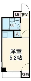 アップルコート元住吉3【3階】の間取り