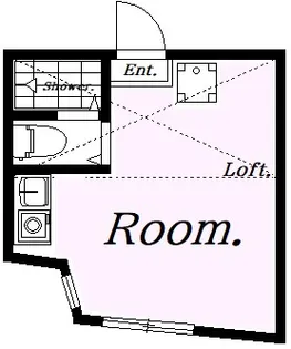 ユナイト久地ジェットビームオペラ【1階】の間取り