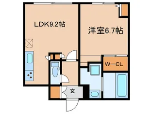 Reve Residence本駒込【1階】の間取り