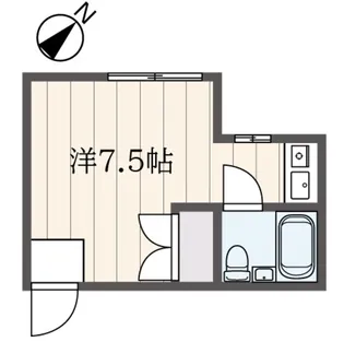 ハウスサンオミノ【2階】の間取り