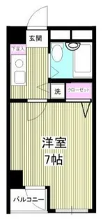 アクア江戸川橋【1階】の間取り