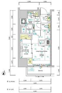 SYFORME OMIYA【2階】の間取り