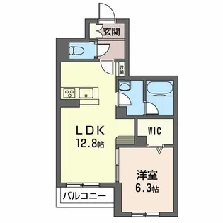 大門ベレオIII【2階】の間取り