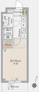 アーバンパーク王子【2階】の間取り