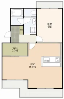 ルグラン【3階】の間取り