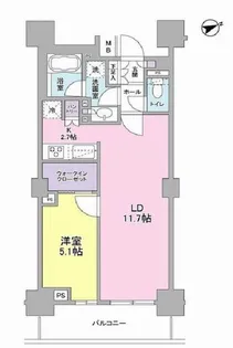 クオリア千代田御茶ノ水【2階】の間取り