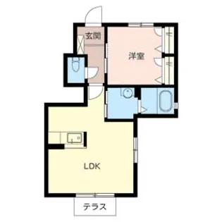 シャーメゾンコトー【1階】の間取り