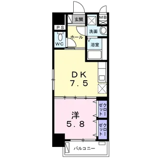 Cherry・N プレミール【6階】の間取り