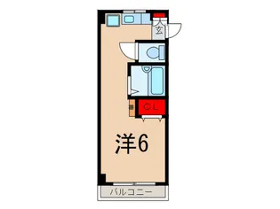 亀田ビル【2階】の間取り