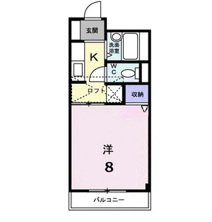 グランベールえぞえ【1階】の間取り