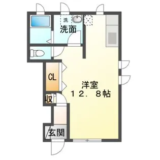 アートマンション【1階】の間取り