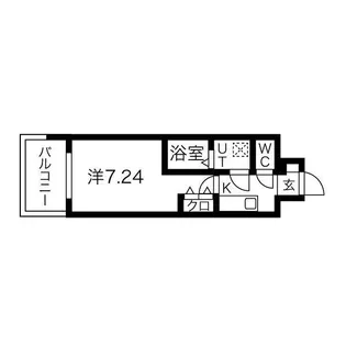 GROOVE今福鶴見【6階】の間取り