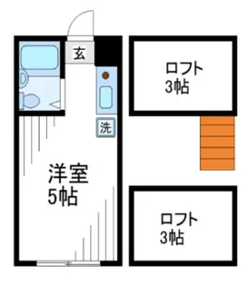 南阿佐ヶ谷ハイム【1階】の間取り