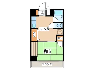 メゾンあさみの間取り