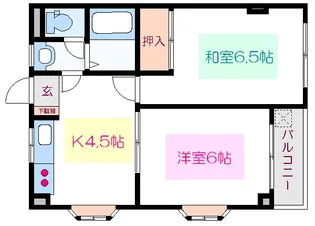 深川アネックス【3階】の間取り