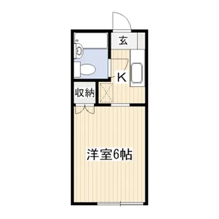 はうすブル【2階】の間取り