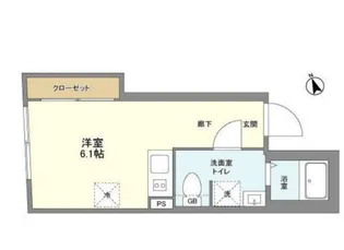 SPHERE YOYOGIUEHARA HILLTOP【3階】の間取り