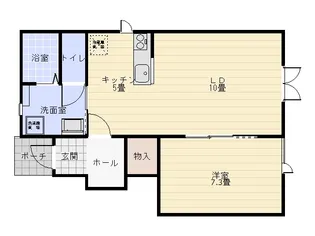 東邦ハウス1【1階】の間取り