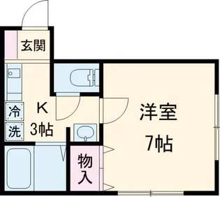 キュービック24 C【1階】の間取り