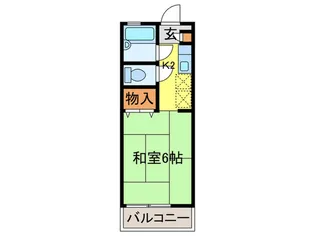パークサイドヴィラ【2階】の間取り