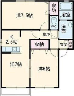 ディアコート【1階】の間取り