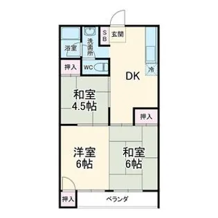 ナカシマビル【3階】の間取り