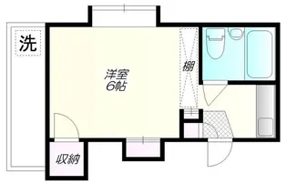 ハイツ藤【1階】の間取り