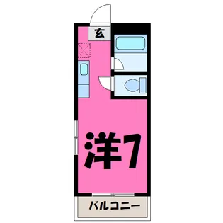 シティホームズ桜木町(熊谷市桜木町)【2階】の間取り