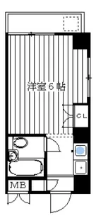 コスモス阿佐ヶ谷【5階】の間取り