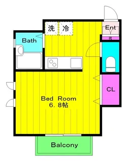 プレミールA【2階】の間取り