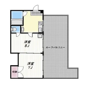 西荻セントラルマンション【5階】の間取り