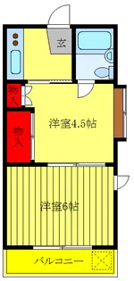 パレス芝公園【1階】の間取り