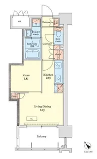 RJRプレシア千代県庁口駅前【7階】の間取り