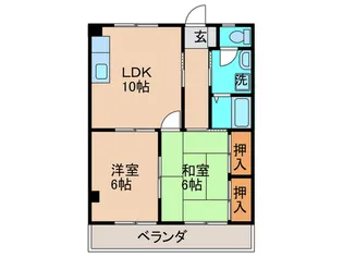 U-Basic Port T. B棟【2階】の間取り