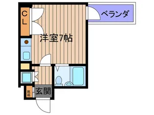 フォ-ラム都島内代駅前【4階】の間取り