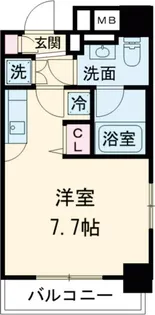 Log下高井戸【6階】の間取り