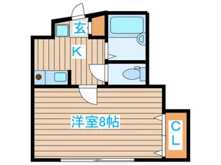 シェーヌ宮町【2階】の間取り